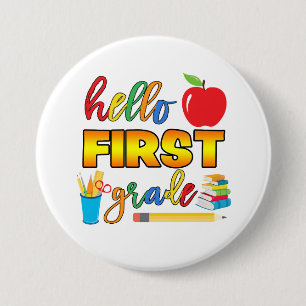 Hallo Eerste klas Button