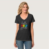 hallo eerste klas eerste dag van de leerlingenstud t-shirt (Voorkant volledig)