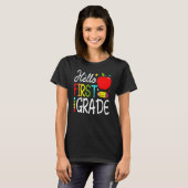 Hallo Eerste klas team 1e klas leraar T-shirt (Voorkant volledig)