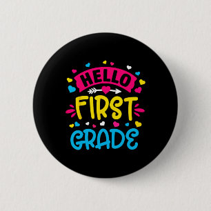 Hallo Eerste Klas Team Eerste Klas Byck Terug Naar Ronde Button 5,7 Cm