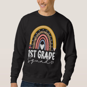 Hallo Eerste Klas Terug naar School 1e Klas Leraar Trui