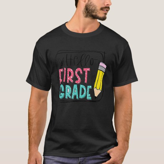 hallo eerste rang Ki T-shirt (Voorkant)