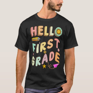Hallo eerstegraads geschiedenisleraar Cute Esl ler T-shirt