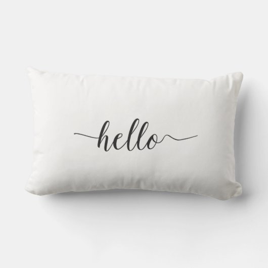 hallo elke kleur bevestigen kussen (Achterkant)