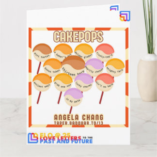 Hallo ELO2025 Taper: CakePops Kaart