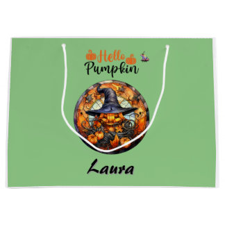 Hallo enge Halloween pompoen Groot Cadeauzakje
