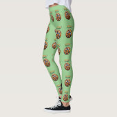 Hallo enge Halloween pompoen Leggings (Links)