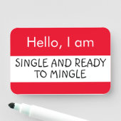 hallo... Enkel en Klaar aan Mingle Naamplaatje (In situ)