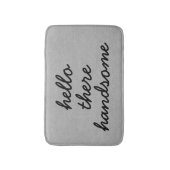 hallo er een mooie rustige kerkburlap linde jut badmat (Voorkant Verticaal)