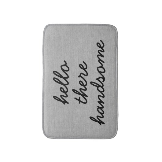 hallo er een mooie rustige kerkburlap linde jut badmat (Voorkant Verticaal)