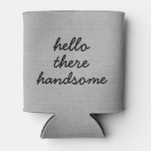 hallo er een mooie rustige kerkburlap linde jut blikjeskoeler (Voorkant)