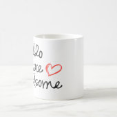 hallo Er is een handige koffiemok (Center)