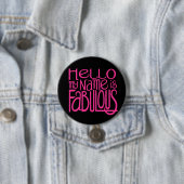 hallo Fabulous Button (In situ)