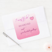hallo "Favoriet" Valentijnsdag Stickers (Envelop)