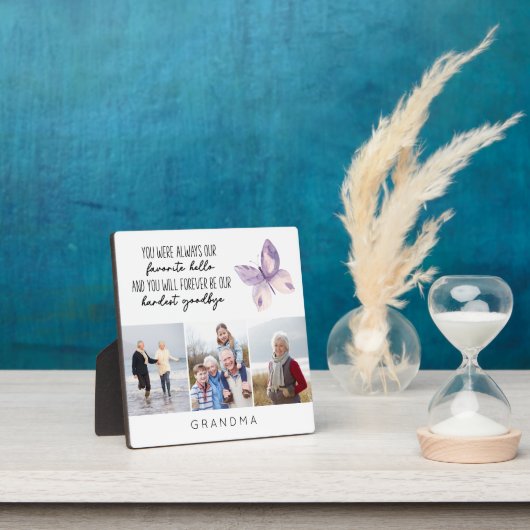 Hallo Favoriete fotoherinneringen Fotoplaat (Insitu)