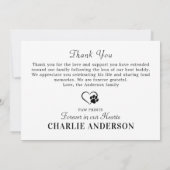 Hallo Favoriete foto's van vaarwel Bedankkaart (Achterkant)