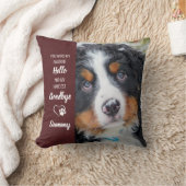 Hallo Favoriete Hond Memorial Kussen (Deken)