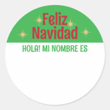 Hallo Feliz Navidad Spanish