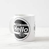 hallo Fella Rally Lights Koffiemok (Voorkant links)