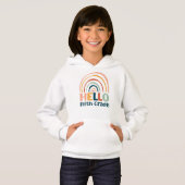 Hallo Fifth Grade boho regenboog school casual (Voorkant volledig)