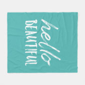 hallo fleece deken (Voorkant (Horizontaal))