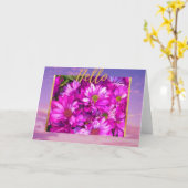 hallo Floral Gold Wenskaart Kaart (Gele Bloem)