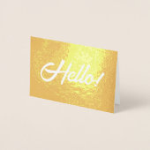 hallo! folie kaarten (Voorkant)