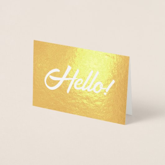 hallo! folie kaarten (Voorkant)