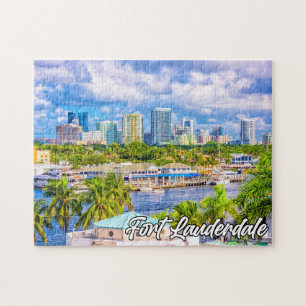 Hallo ₩ Fort Lauderdale, Florida, Verenigde Staten Legpuzzel