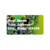 hallo - Fractal Etiket (Voorkant)