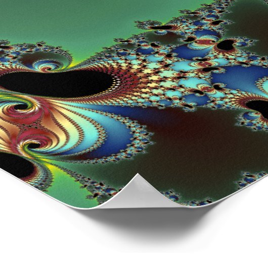 hallo - Fractal Poster (Hoek)