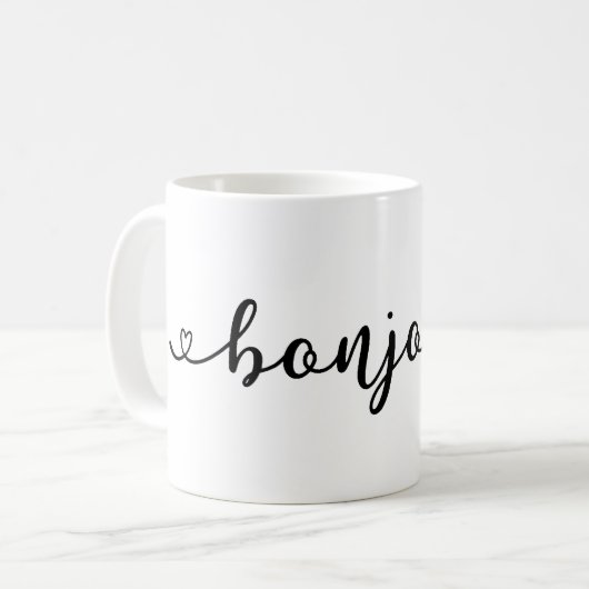 Hallo Frans ontwerp Koffiemok (Voorkant links)