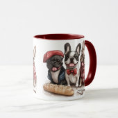 Hallo Franse Bulldogs Mok (Voorkant rechts)