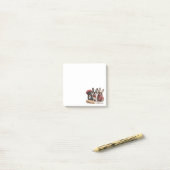 Hallo Franse Bulldogs Post-it® Notes (Op bureau)