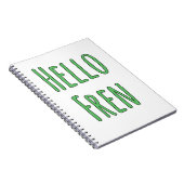 Hallo Fren Notitieboek (Rechterzijde)