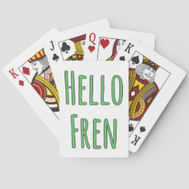 Hallo Fren Pokerkaarten