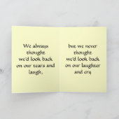 hallo Friend 5 Wenskaart Bedankkaart (Binnen)