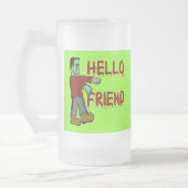 hallo Friend Creepy Frankenstein T shirten, Hoodie Matglas Bierpul (Links)