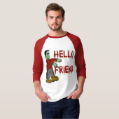 hallo Friend Creepy Frankenstein T shirten, Hoodie T-shirt (Voorkant volledig)