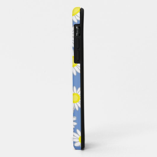 Hallo Fun Daisy Blauw Geel Wit Case-Mate iPhone Case (Achterkant/links)