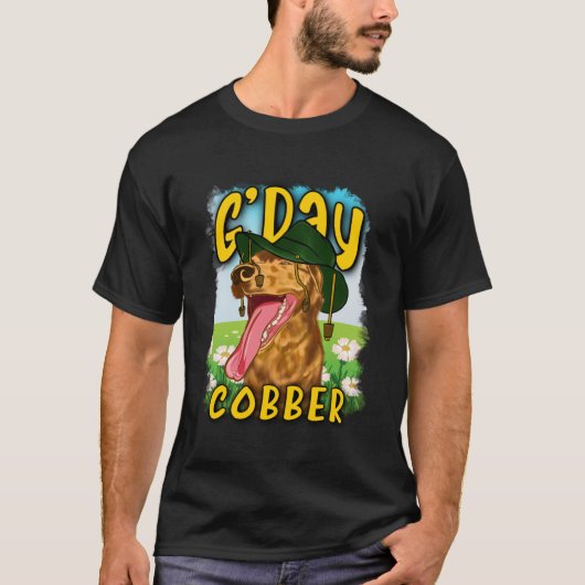 Hallo G dag Cobber T-shirt (Voorkant)