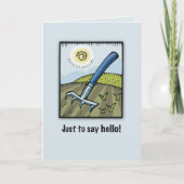 Hallo Gardener Kaart (Voorkant)