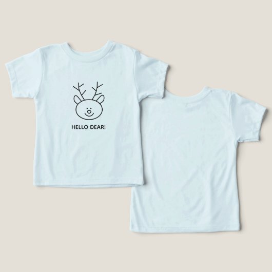 Hallo Geachte Schattigee rendieren (Ontwerp Voorkant & Achterkant)