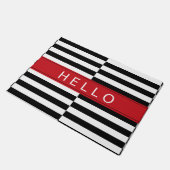 hallo gecompenseerde gestripte deurmat (Schuin)