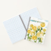 Hallo Geel Groen Minimalistisch Notitieboek (Binnen)