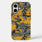 Hallo Gele Camo Case-Mate iPhone Case (Achterkant)