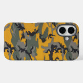 Hallo Gele Camo Case-Mate iPhone Case (Achterkant (horizontaal))