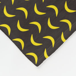 hallo Gele maan - naadloos halloween patroon. Fleece Deken