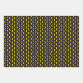 hallo Gele maan - naadloos halloween patroon. Inpakpapier Vel (Voorkant 2)