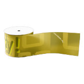 Hallo Geometrisch  Grosgrain Lint (Spoel)
